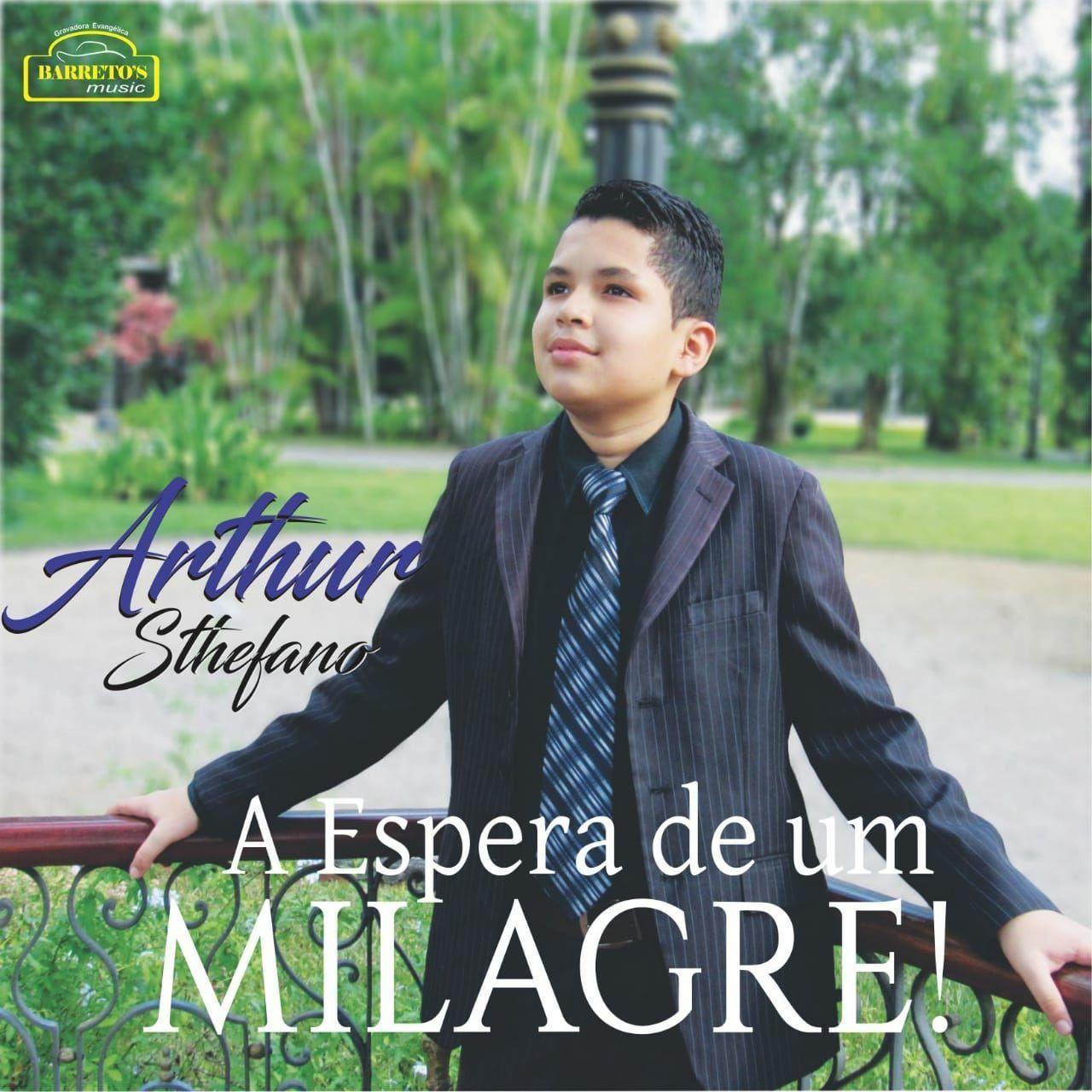 Portada de Álbum "A Espera de Um Milagre", de Arthur Sthefano