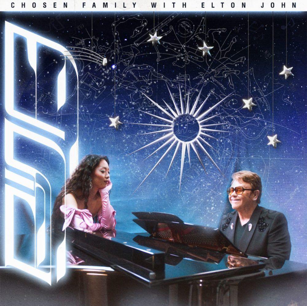 Portada de Sencillo/EP "Chosen Family (With Elton John)", de Rina Sawayama