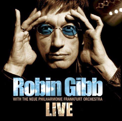 Portada de Álbum "Live", de Robin Gibb
