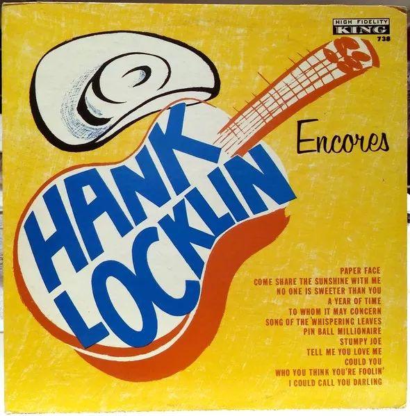 Portada de Álbum "Encores", de Hank Locklin