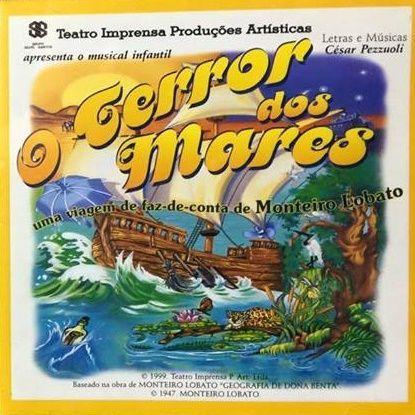 Portada de Álbum "O Terror dos Mares", de Sitio do Picapau Amarelo