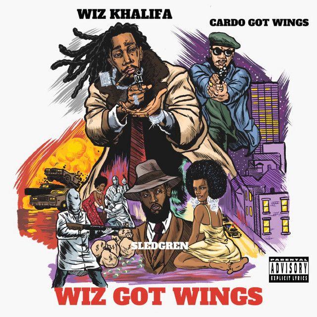Capa do álbum "Wiz Got Wings", de Wiz Khalifa