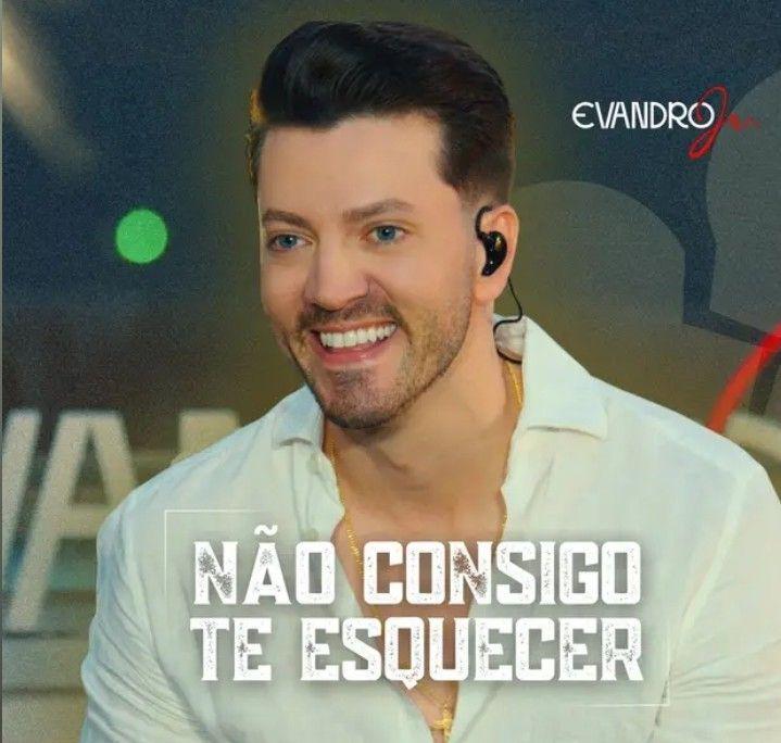 Capa do Single/EP "Não Consigo Te Esquecer", de Evandro Jr.