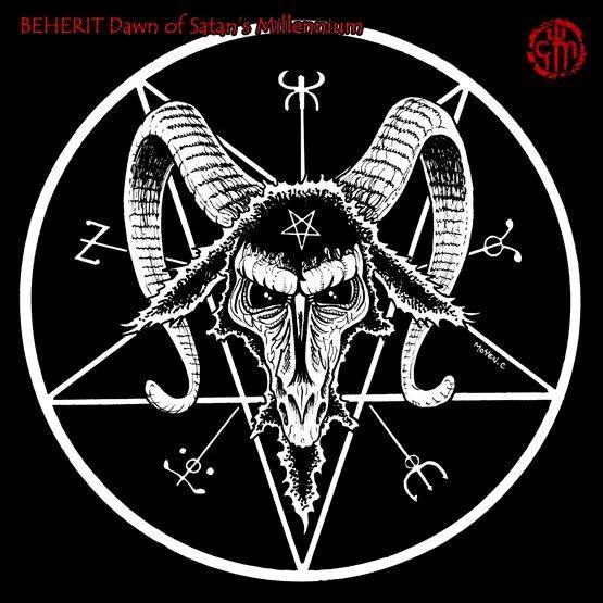 Portada de Sencillo/EP "Dawn of Satan's Millennium", de Beherit