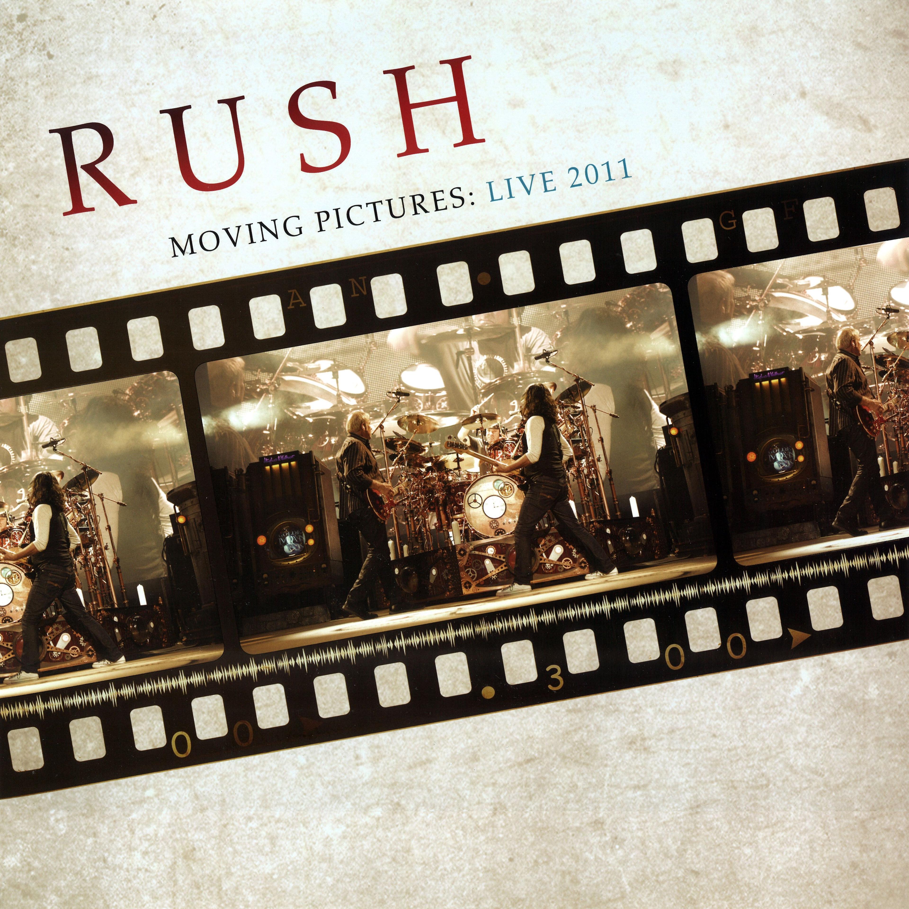 Portada de Álbum "Moving Pictures Live", de Rush