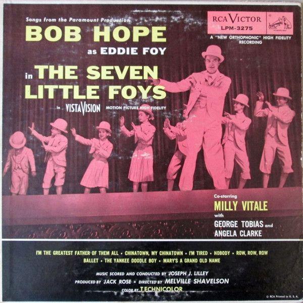 Portada de Álbum "The Seven Little Foys", de Bob Hope