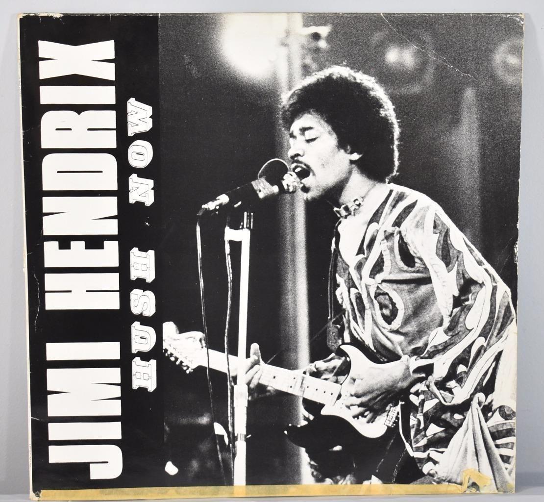 Album cover of "Hush Now" by Jimi Hendrix