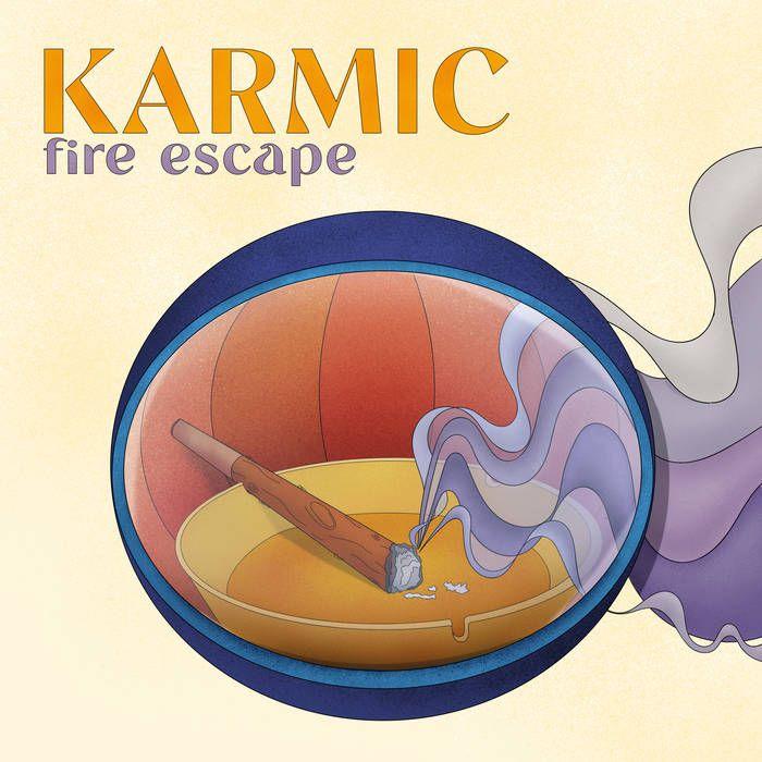 Capa do Single/EP "Fire Escape", de KARMIC