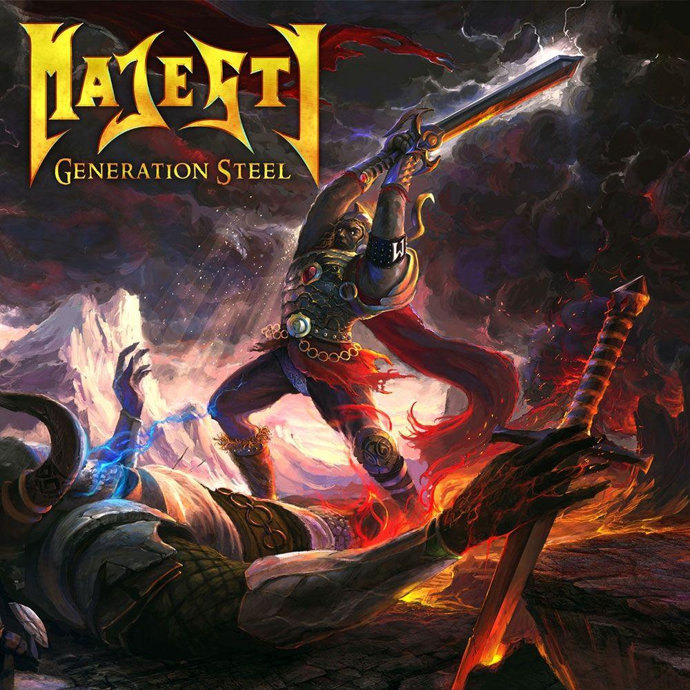 Capa do Álbum "Generation Steel", de Majesty
