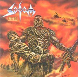 Portada de Álbum "M-16", de Sodom