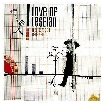 Portada de Álbum "Maniobras de Escapismo", de Love of Lesbian