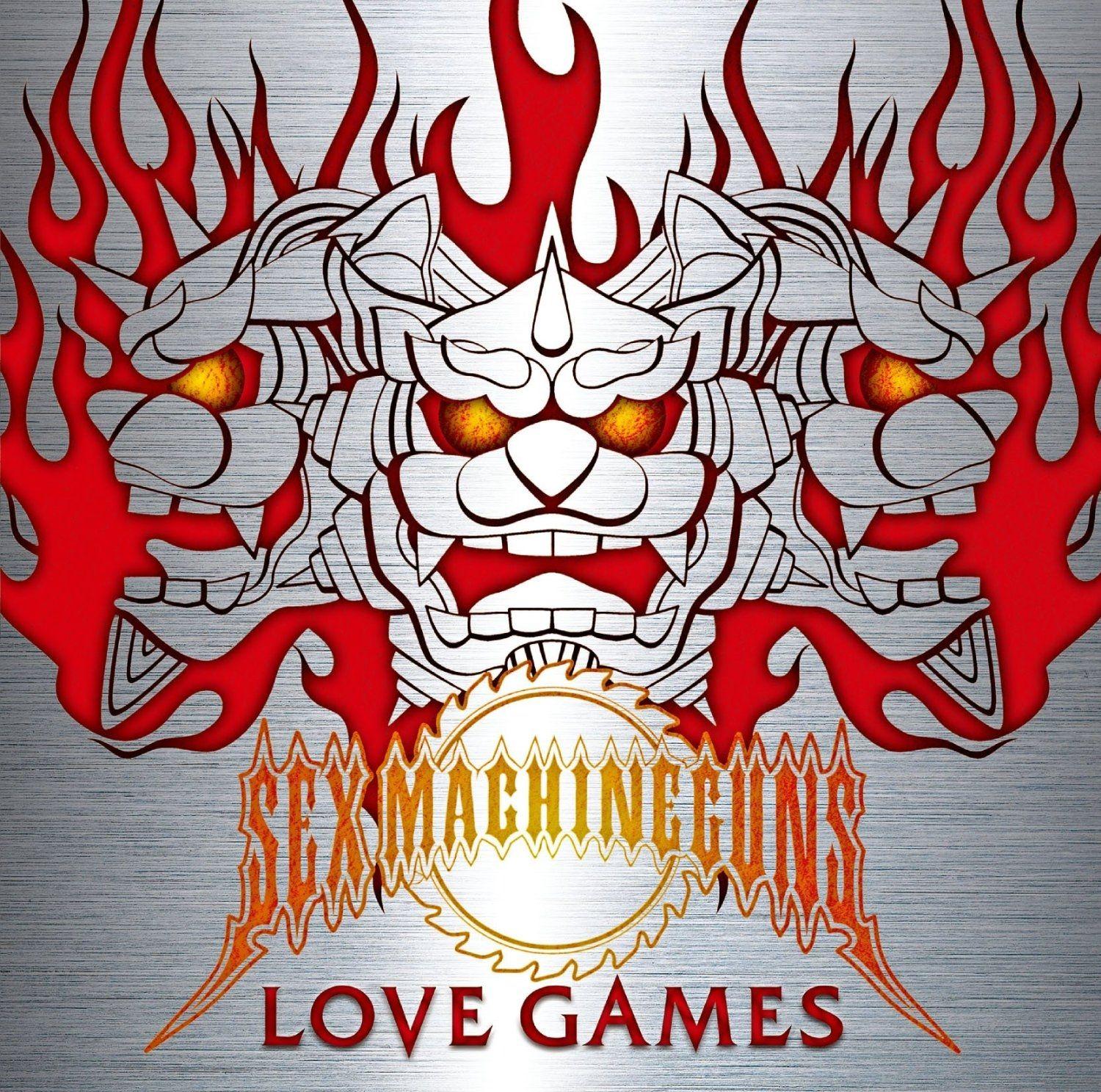 Capa do Álbum "Love Games", de Sex Machineguns