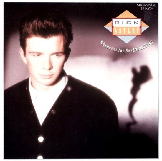 Capa do álbum "Whenever You Need Somebody [Single]", de Rick Astley