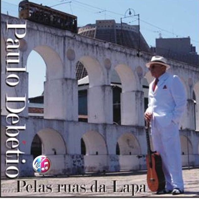 Portada de Álbum "Pelas Ruas da Lapa", de Paulo Debétio
