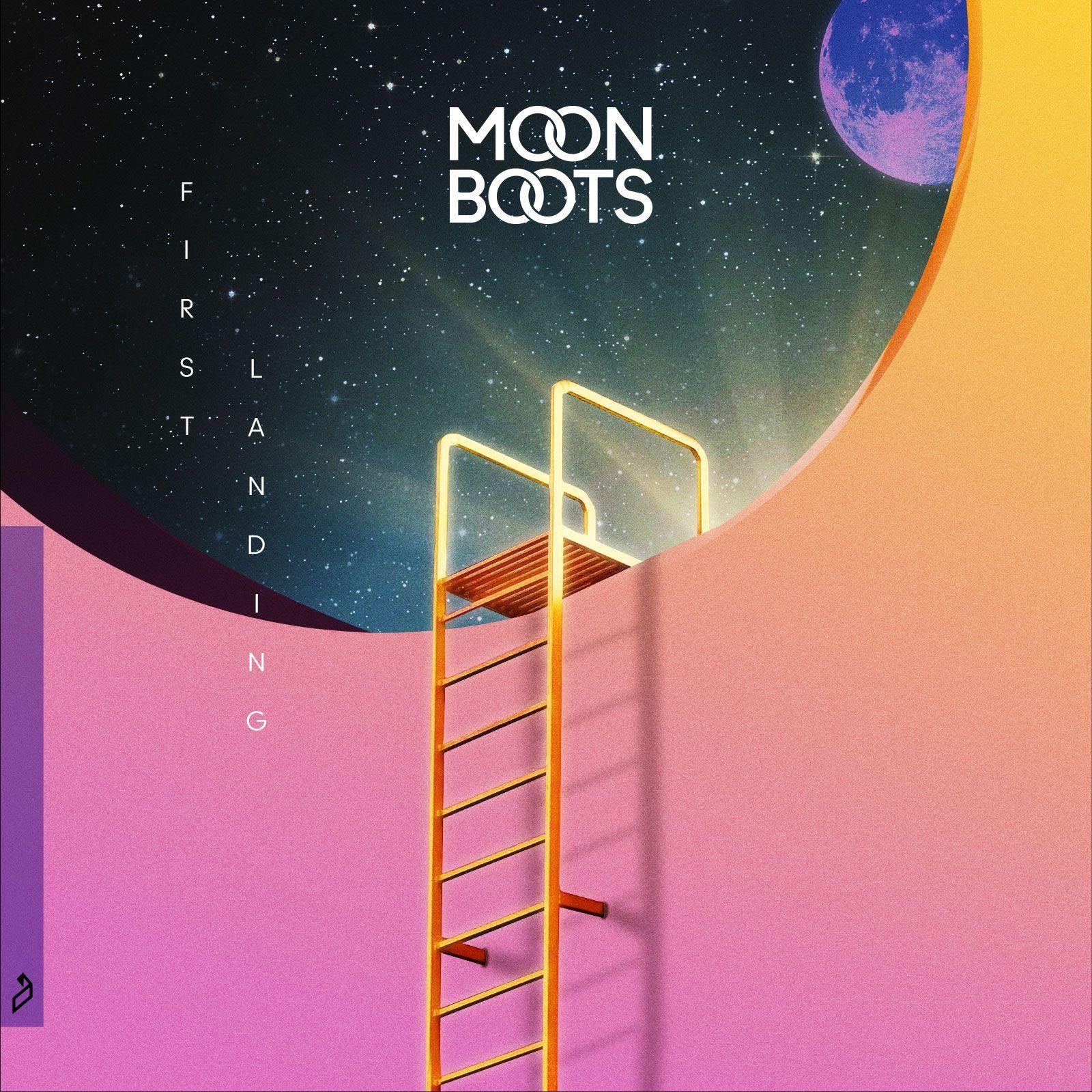 Capa do Álbum "First Landing", de Moon Boots