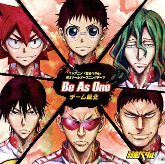Portada de Álbum "Be As One", de Yowamushi Pedal