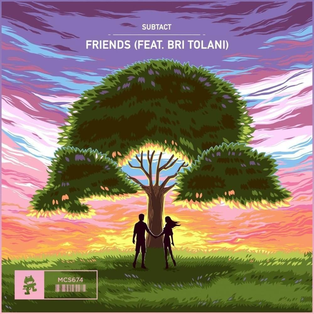 Portada de Sencillo/EP "Friends", de Subtact