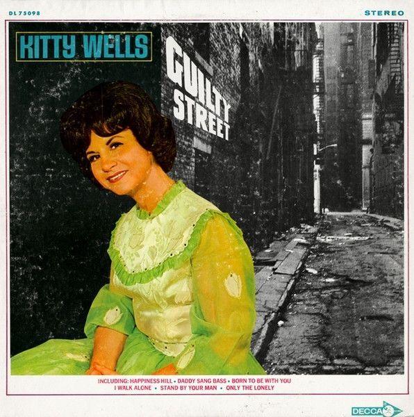 Capa do Álbum " Guilty Street", de Kitty Wells