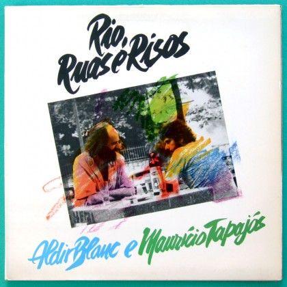 Capa do Álbum "Rio, Ruas e Risos", de Aldir Blanc