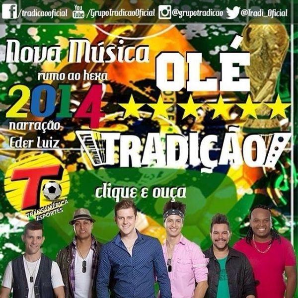 Portada de Álbum "Olé (Hit da Copa 2014)", de Grupo Tradição