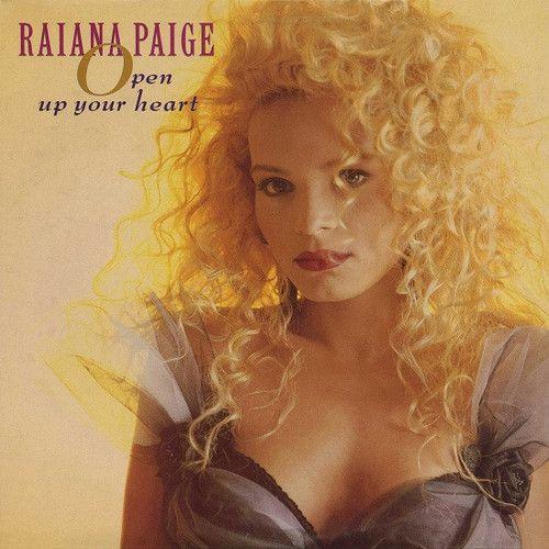 Single/EP cover of "Open Up Your Heart" by Raiana Paige
