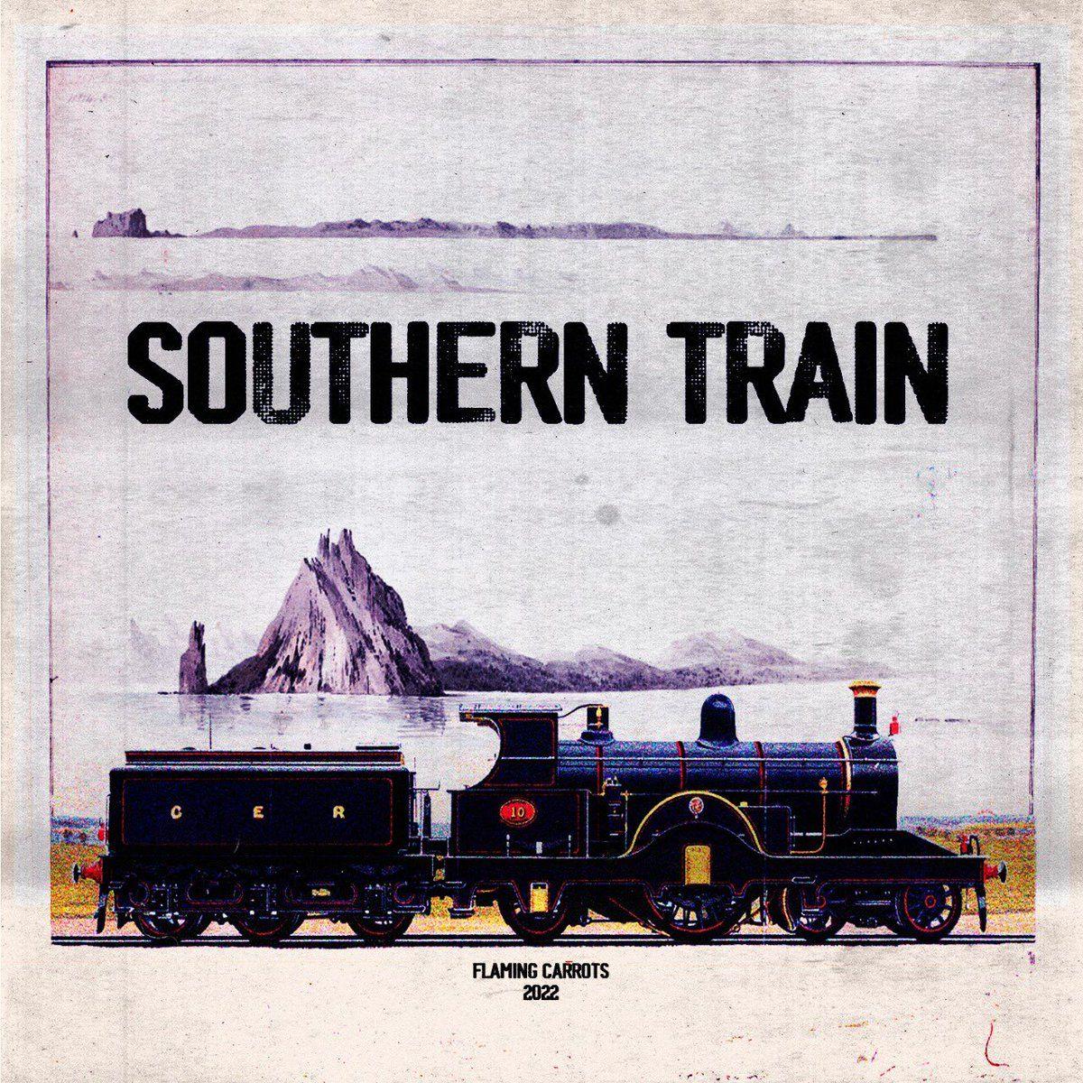 Capa do Single/EP "Southern Train", de Flaming Carrots