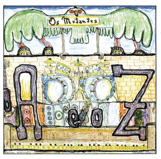 Capa do Álbum "A e o Z", de Os Mutantes