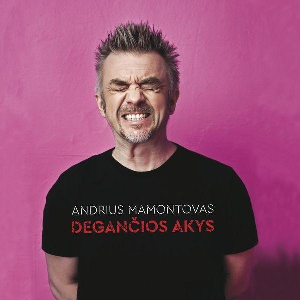 Portada de Álbum "DegančIos Akys", de Andrius Mamontovas