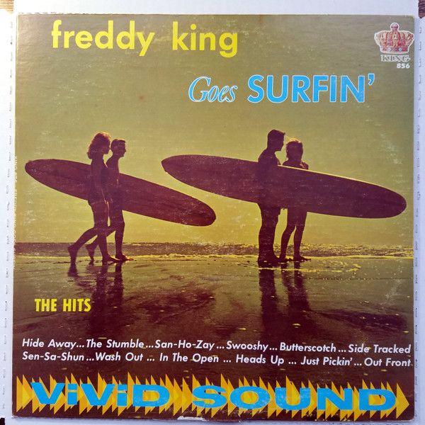Capa do Álbum "Freddy King Goes Surfin'", de Freddie King