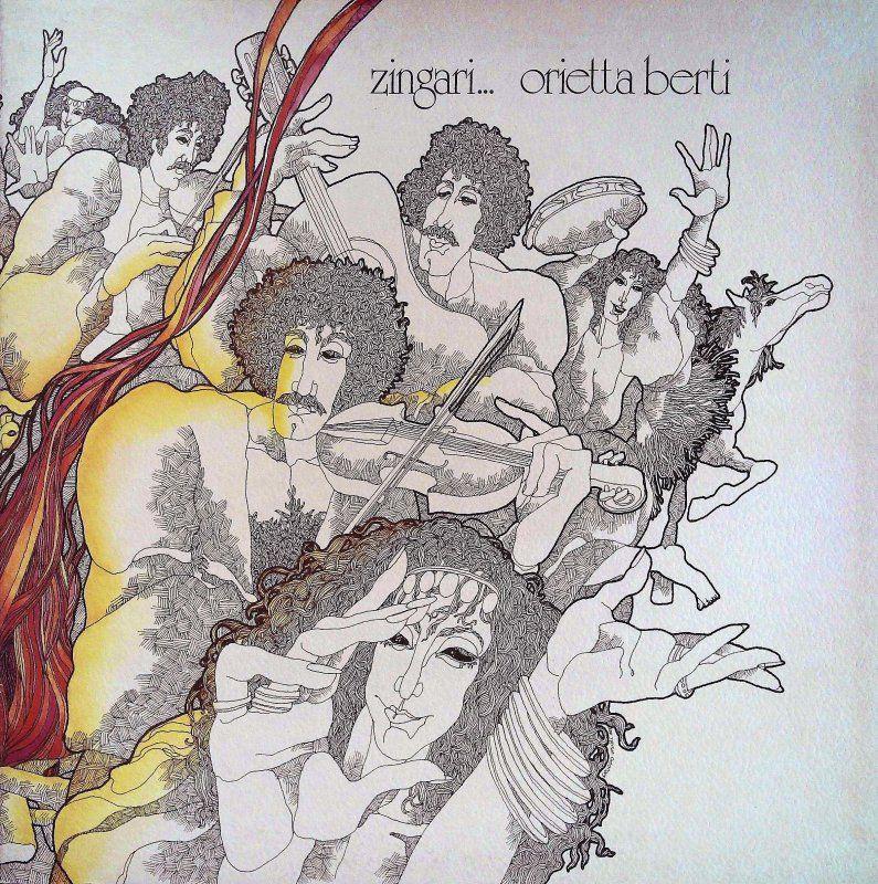 Capa do álbum "Zingari...", de Orietta Berti