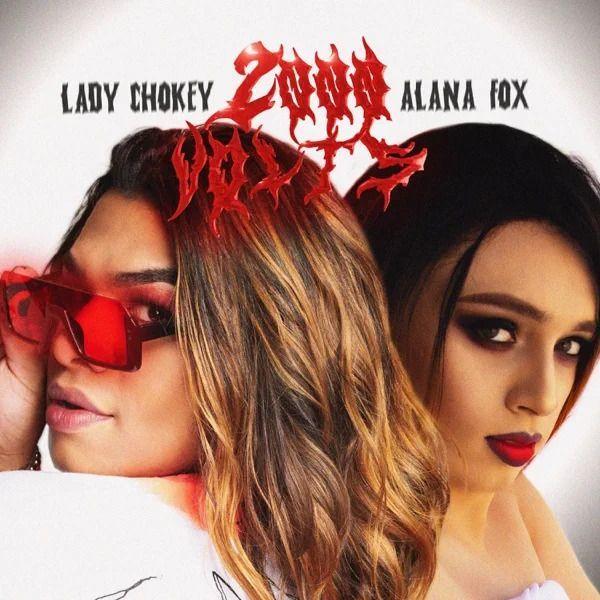 Portada de Sencillo/EP "2000 Volts", de Lady Chokey