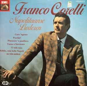 Capa do Álbum "Napolitaanse Liederen", de Franco Corelli