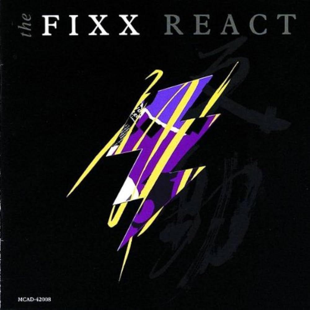 Capa do álbum "React", de The Fixx
