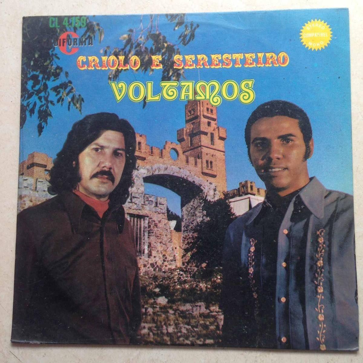 Capa do Álbum "Voltamos", de Criolo e Seresteiro