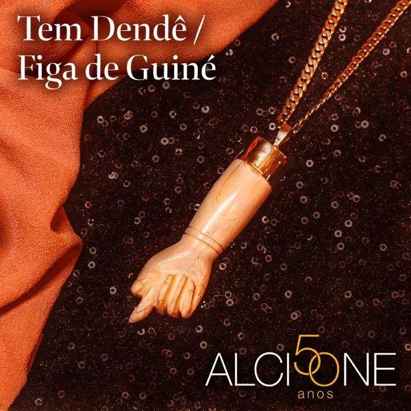 Portada del álbum "Tem Dende/Figa de Guine", de Alcione
