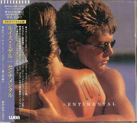 Capa do álbum "Sentimental", de Luis Miguel