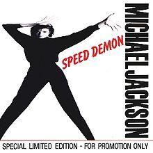Capa do álbum "Speed Demon", de Michael Jackson