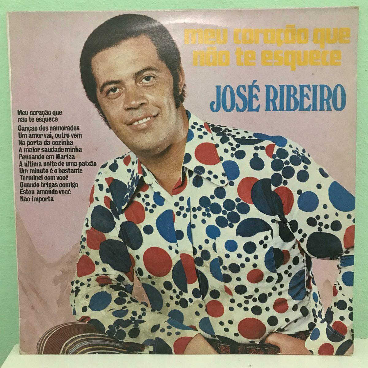 Portada de Álbum "Meu Coração Que Não Te Esquece", de José Ribeiro