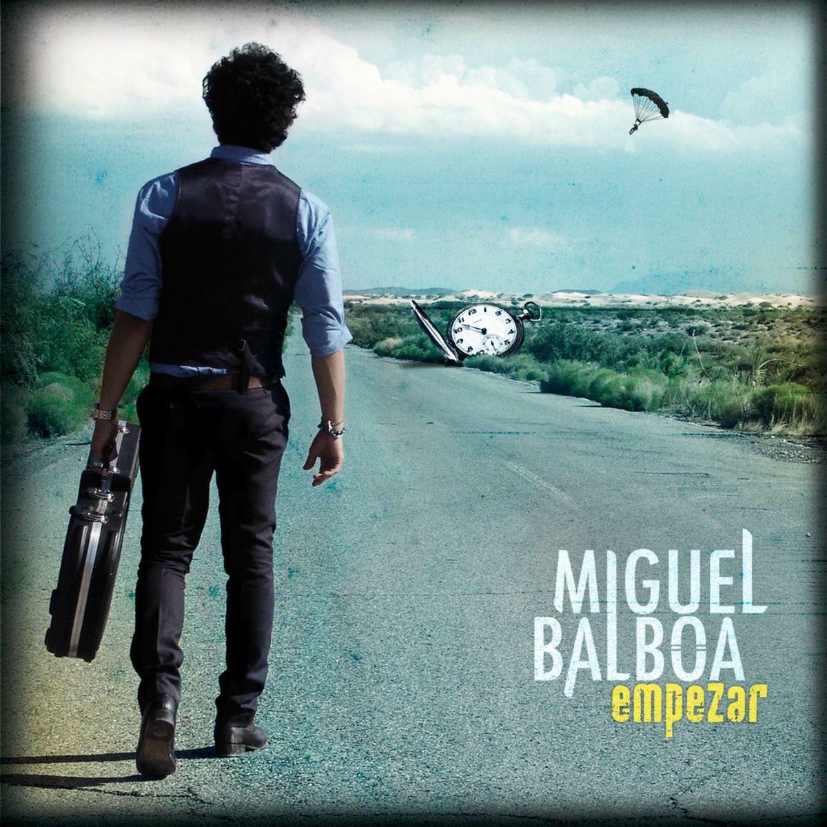 Portada de Álbum "Empezar", de Miguel Balboa