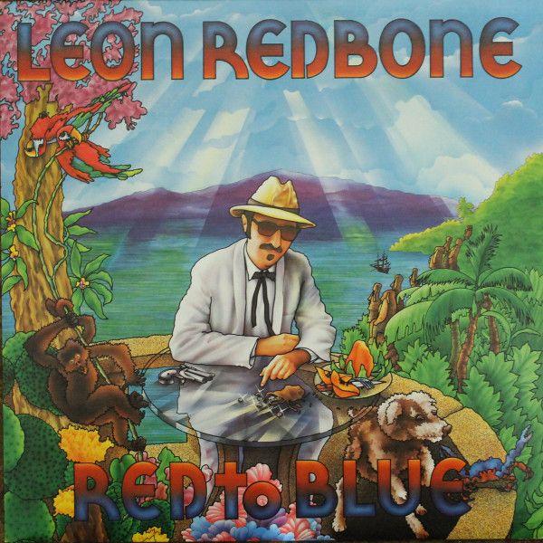 Portada de Álbum "Red To Blue", de Leon Redbone