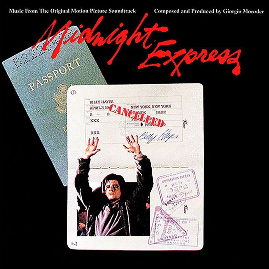 Capa do álbum "Midnight Express", de Giorgio Moroder