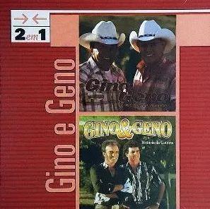 Portada del álbum "2 em 1", de Gino e Geno