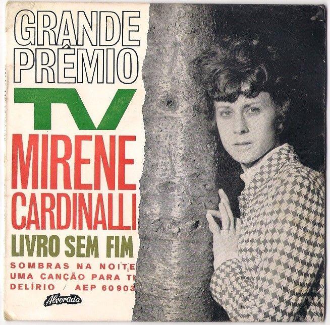 Portada de Sencillo/EP "Grande Prémio TV da Canção Portuguesa", de Mirene Cardinalli