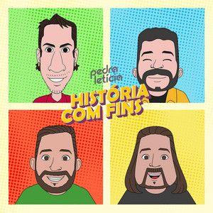 Portada de Sencillo/EP "História Com Fins", de Pedra Letícia