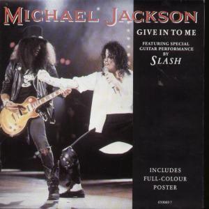 Capa do álbum "Give in to Me", de Michael Jackson