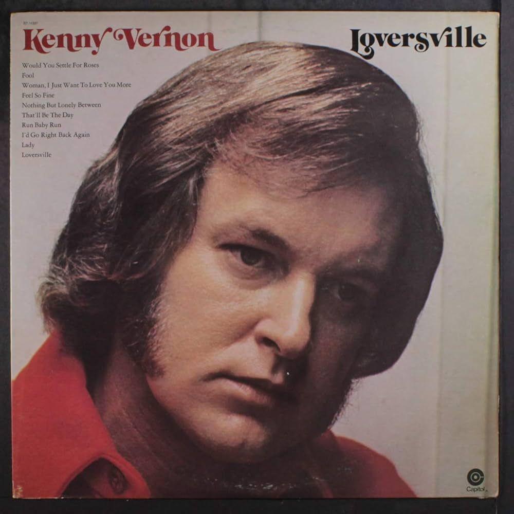 Portada de Álbum "Loversville", de Kenny Vernon