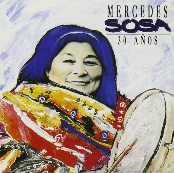 Portada de Álbum "30 Años", de Mercedes Sosa