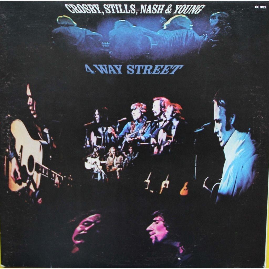 Portada de Álbum "4 Way Street", de Crosby Stills Nash and Young