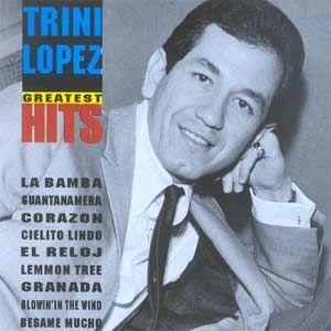 Portada de Álbum "Greatest Hits", de Trini Lopez