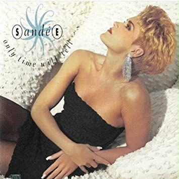 Capa do Álbum "Only Time Will Tell", de Sandee